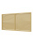 Экран радиаторный ПР фланец 600х1200 пластик Beige ERA
