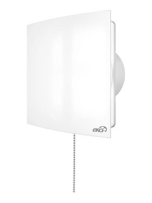 Вентилятор накладной QUADRO D100 обр.клапан тяг.выкл. ERA