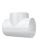 Тройник ТП D150 пластик ERA Тройник ТП D150 пластик ERA