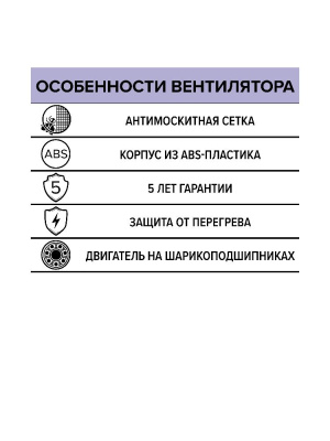 Вентилятор накладной FLOW D125 обр.клапан двигатель BB ERA