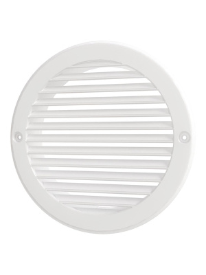 Решетка вентиляционная ARK фланец D150 D186 пластик AURAMAX